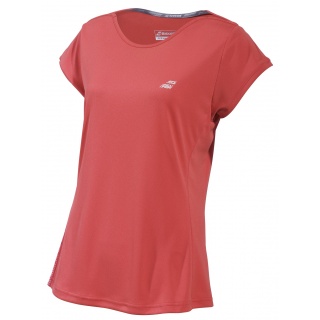 Babolat Tennis-Shirt Performance Cap Sleeve #19 rot Damen